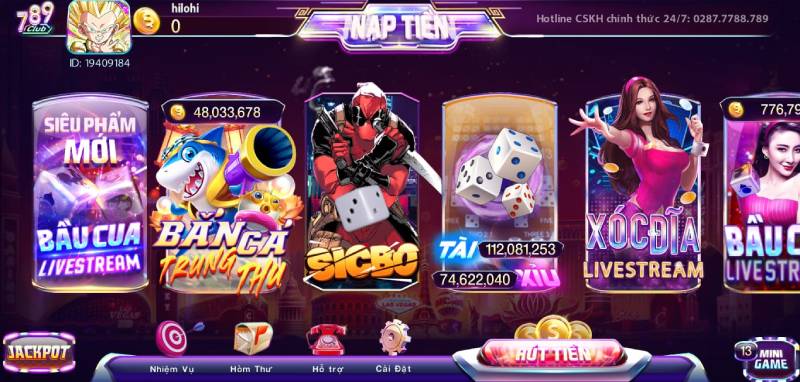 789Club tạo cảm giác rất khác ngay từ lúc vào sảnh