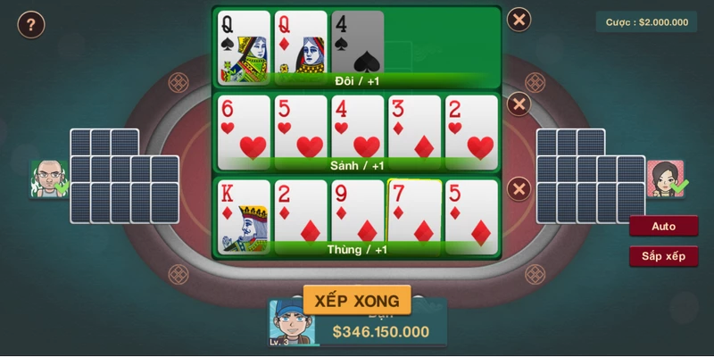 Phân bổ linh hoạt theo chất bài thực tế