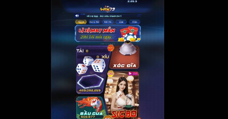 Win79 mạnh ở trải nghiệm mobile hơn là “đánh bóng hình ảnh”